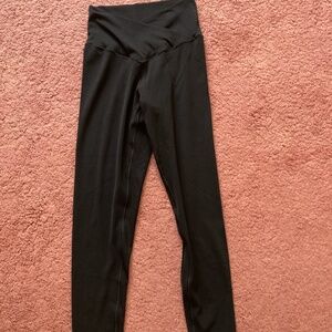 Offline by Aerie Black Real Me 7/8 Leggings Legging High Rise Size M